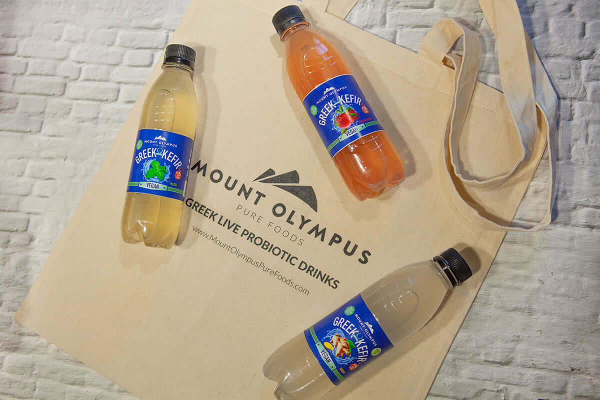 Mount Olympus Mojito Water Kefir - 330ml | Non Alcoholic