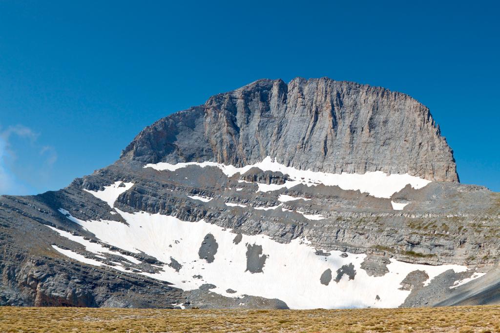 Mount Olympus slopes in Greece